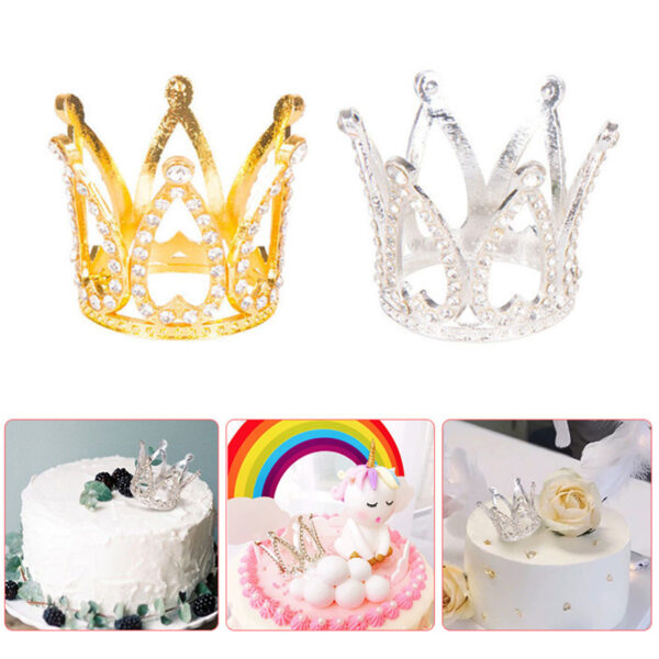 Crystal Crown - cake Topper  تاج كريستال - طبقة علوية للكيك