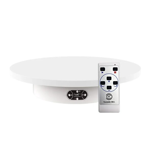 Remote Control Electric Rotating Turntable 30 cm  قرص دوار كهربائي بالريموت كنترول 30 سم