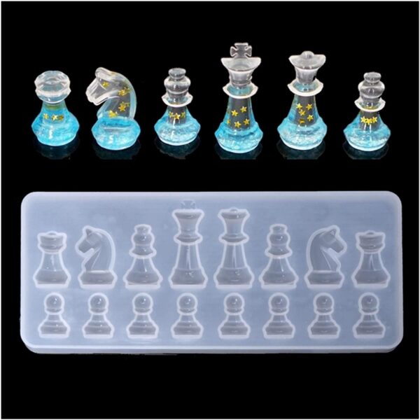 Chess Set Silicon Mold