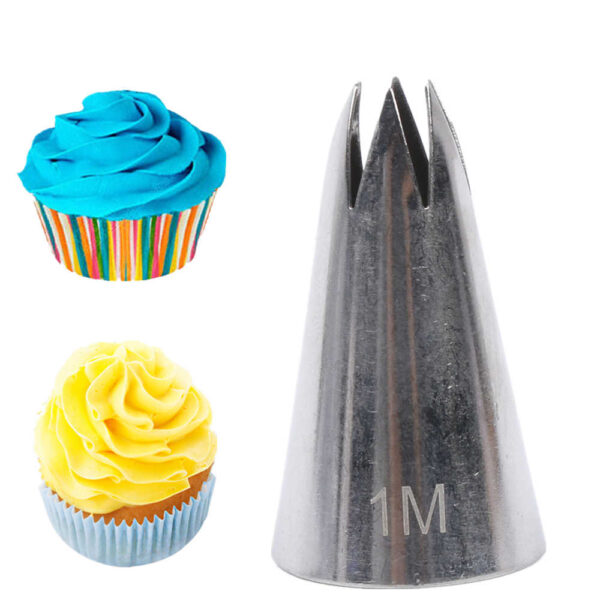 Nozzle / Icing tip - Stainless steel 1M  فوهة فولاذية