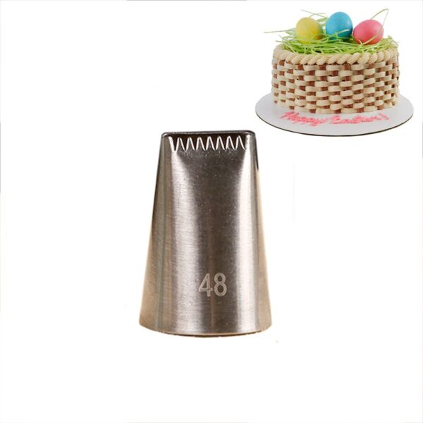 Nozzle / Icing tip - Stainless steel #48  فوهة فولاذية