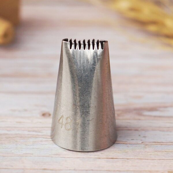 Nozzle / Icing tip - Stainless steel S481  فوهة فولاذية