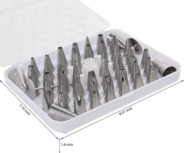 52 Pcs Deluxe Nozzle Tips Set مجموعة رؤوس الفوهة