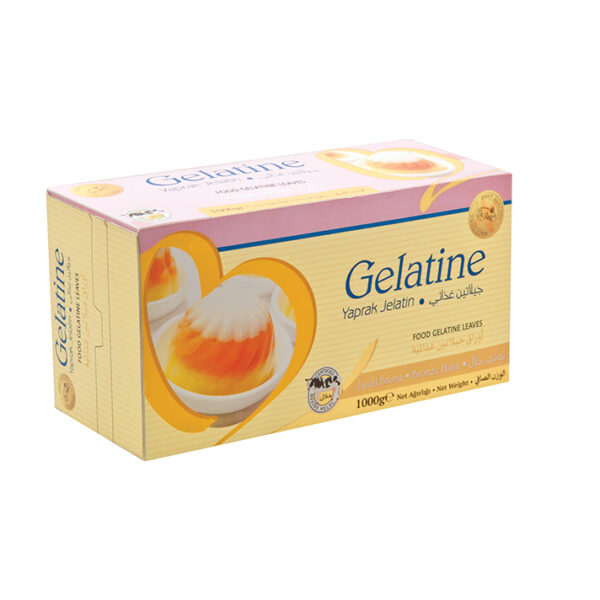 Leaf Gelatine Dr Gusto 1 kg  ورق جيلاتين دكتور جوستو 1 كجم