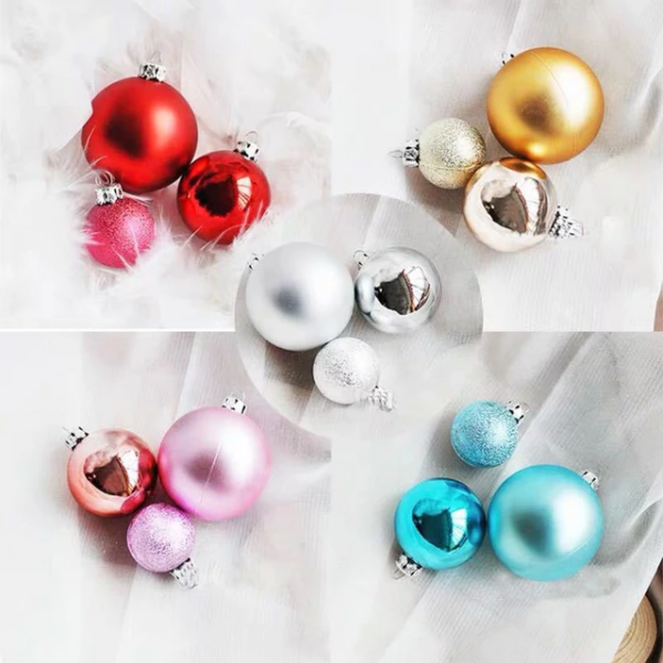 Colorful Shiny Ball Wishing Cake Topper 3 pcs Set  كرة لامعة ملونة