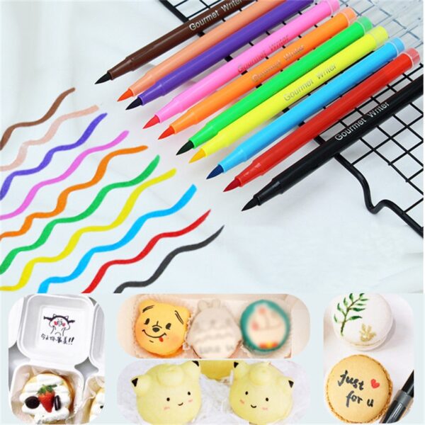 Edible Marker Pen - Cake Decor - Single Head  قلم صالح للأكل