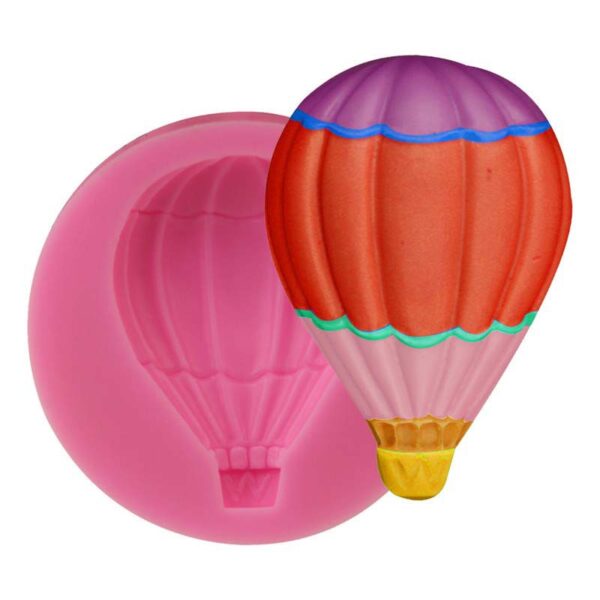 3D Hot Air Balloon Mold Silicone - Big 1  قالب سيليكون بالون الهواء الساخن ثلاثي الأبعاد - كبير 1