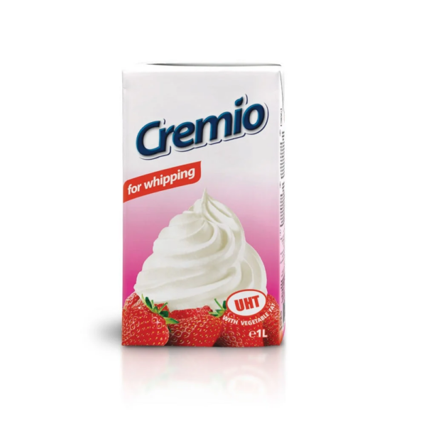 Cremio For Whipping 26% Non Dairy Whipping Cream  1L كريميو كريمة خفق نباتي