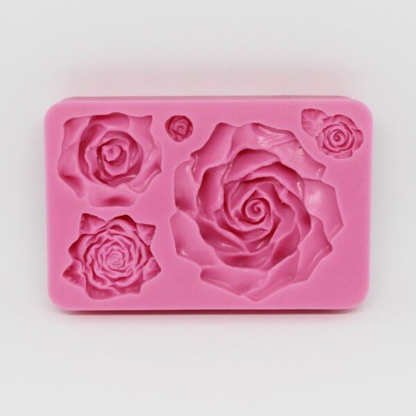 Silicone Mold - Rose Big 3D  قالب الورد