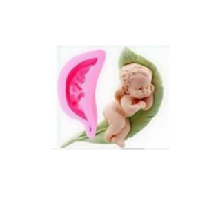Silicone mould- Baby sleeping  قالب الطفل