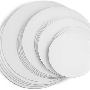 White Board - 3 mm thick - Round  السبورة البيضاء