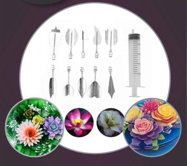 Jelly art tool kit  أداة فنية من الجيلي