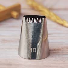 Nozzle / Icing tip - Stainless steel #1D فوهة