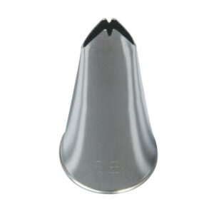 Nozzle / Icing tip - S. Steel #68 Leaf الفوهة / طرف التزيين - S. Steel #68 Leaf