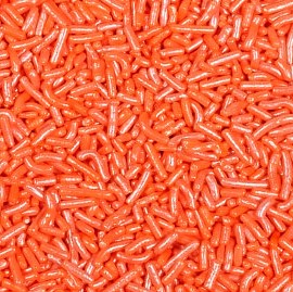 Jimmies Sprinkles - Orange Pearl 50g جيمي سبرينكلز - لؤلؤة البرتقال 50 جرام