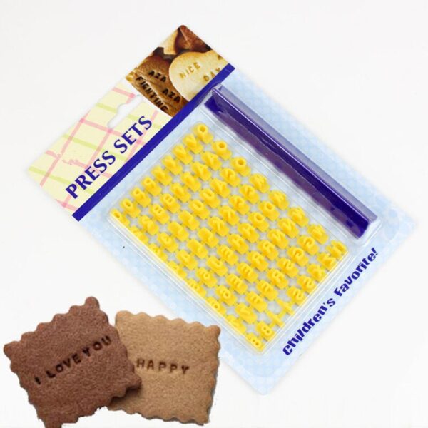 Letters & Numbers Embosser stamp Set  طابع الحروف والأرقام