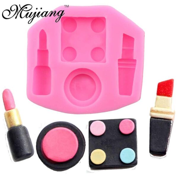 Silicon mould - make up Set  قالب - مكياج