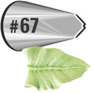 Nozzle / Icing tip - Stainless steel S67 فوهة فولاذية