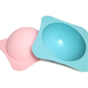 Pinata Semi Circle Round Cake Silicon Mold 6.5"  بيناتا قالب كيك دائري نصف دائرة من السيليكون 6.5"