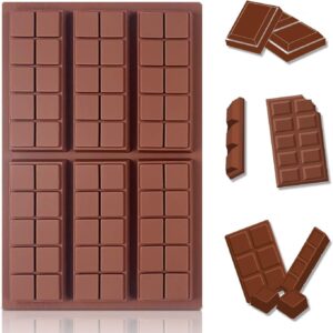 Multi grids Bar Chocolate Silicone mold  قالب سيليكون للشوكولاتة متعدد الشبكات