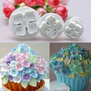 Plastic  plunger Cutter - Hydrangea  القاطع - نبات الكوبية