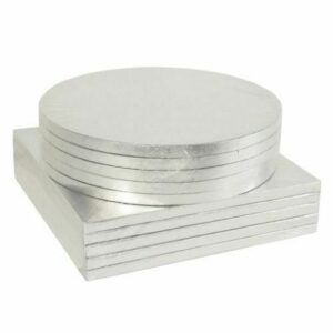 Silver Square Drum Board - 12 mm thick  طبلة مربعة فضية