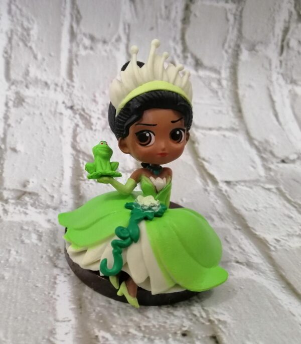 Tiana @ Princess and the Frog 3D Cake Topper 8 cm  توبر كيكة الأميرة والضفدع ثلاثية الأبعاد من تيانا @ 8 سم