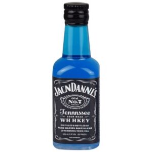 Bottle Cake 3d Topper 8.5 cm Blue  توبر زجاجة كيك 3 دي 8.5 سم أزرق