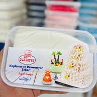 Ovalette Sugar Paste / Fondant 1 kg  - White  معجون سكر اوفاليت / فوندان 1 كجم - ابيض