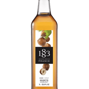1883 Maison Routin Hazelnut Syrup -1L Glass Bottle
