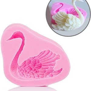 Silicon mold - Swan  قالب - بجعة
