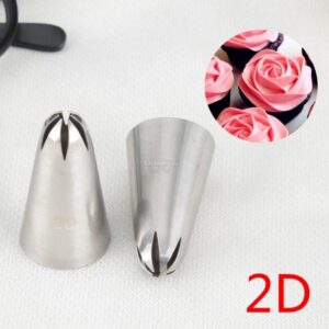 Nozzle / Icing tip - Stainless steel 2D فوهة فولاذية