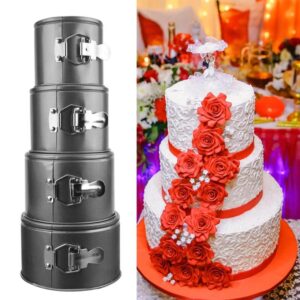 Cake baking pan - double height (4s set)  طقم مقلاة ذات ارتفاع مزدوج