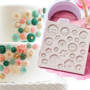 Silicon  Mould - Buttons  قالب - أزرار