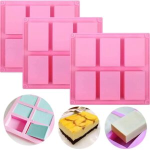 6 cavity Silicone Cuboid Mold 6 تجويف قالب سيليكون مكعب