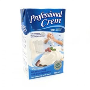 Professional non dairy whipping cream ( Italy)  كريمة خفق احترافية خالية من الألبان (إيطاليا)