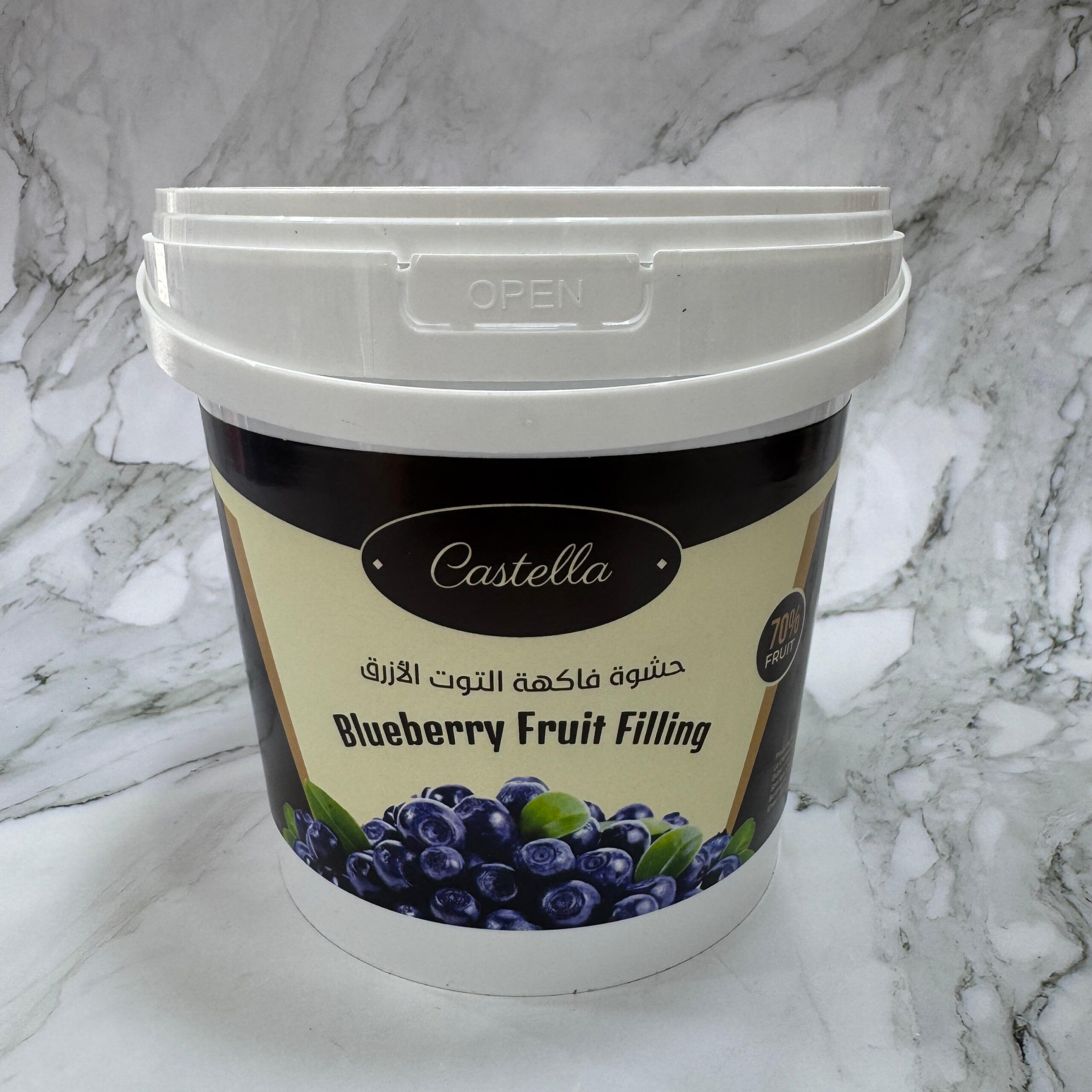 Castella Blueberry Fruit Filling 70% 1 kg