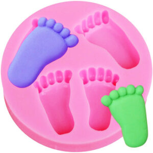 Silicone Mold - Baby foot  العفن - قدم الطفل