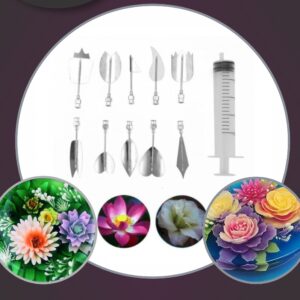 Jelly art tool kit  أداة فنية من الجيلي