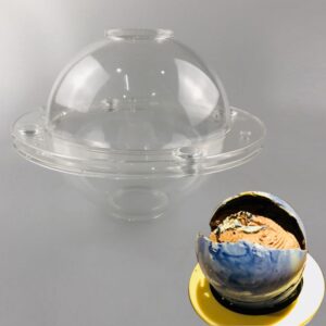 14cm Acrylic Chocolate Sphere Mold  قالب شوكولاتة أكريليك مقاس 14 سم