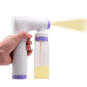 Portable Battery Operated Paint Spray Airbrush Gun for cake decoration مسدس بخاخ طلاء محمول يعمل بالبطارية لتزيين الكيك