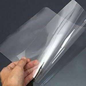 Transparent chocolate transfer A4 size sheet  ورقة نقل الشوكولاتة الشفافة مقاس A4