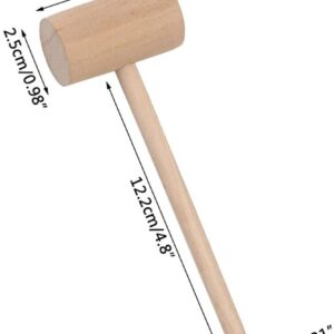 Mini Wooden Pinata Hammer  مطرقة بينياتا خشبية صغيرة