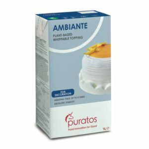Whipping Cream Non Dairy (Ambiante - Puratos) 1L (Belgium)  كريمة خفق خالية من منتجات الألبان (أمبيانتي - بوراتوس) 1 لتر (بلجيكا)
