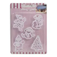 5 pcs Christmas Theme Cutter Set  مجموعة قطع موضوع عيد الميلاد 5 قطع