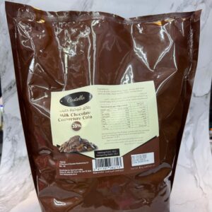 Castella Milk Couverture Chocolate Coins 35% (5KG)