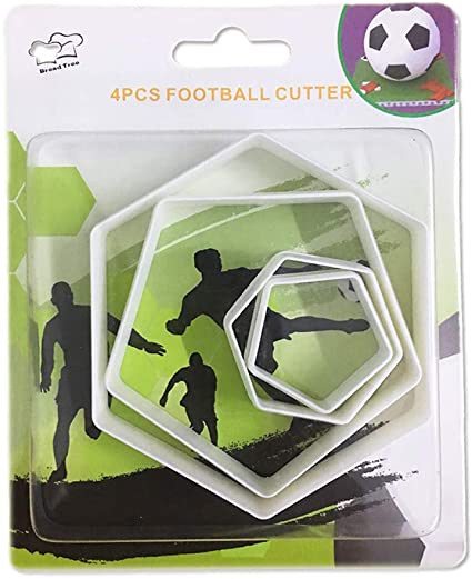 Plastic cutter Football patern Set قاطع كرة القدم