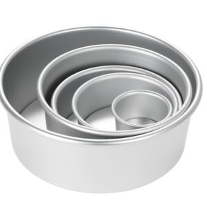 Baking pan  / Tin (Aluminium Loose Bottom Round)  مقلاة دائرية من الألومنيوم