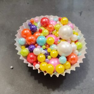 Mixed Sugar Balls Sprinkles 100g  رشات كرات السكر المشكلة 100 جرام