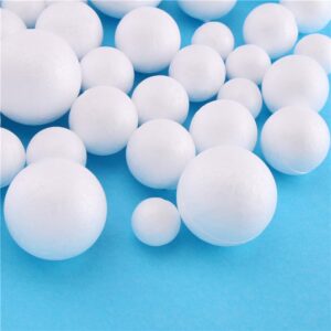 Styrofoam Ball Cake Dummies - 2cm (10pcs set)  دمى الكيك من الستايروفوم - 2 سم (مجموعة 10 قطع)